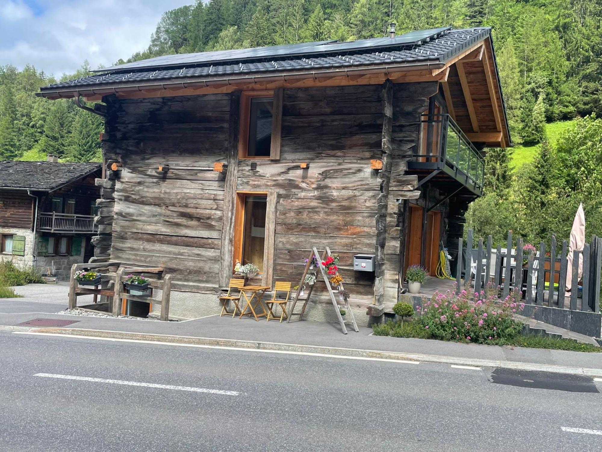 Hotel Raccard Renove Orsières Exterior foto